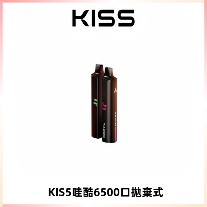 KIS5WAGOO哇酷6500口拋棄式 | 自由混搭雙口味 | 雙芯組合